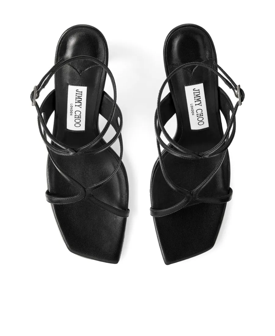 Jimmy Choo Azie 85 Ankle Strap Sandals