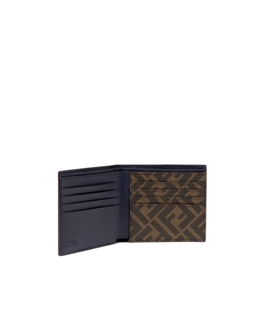 Fendi Ff Squared Bi-Fold Wallet