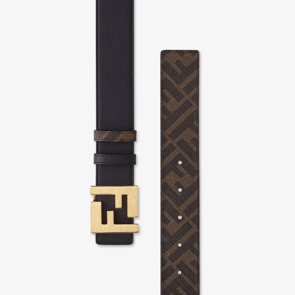 Fendi Squared Ff Reversible Belt