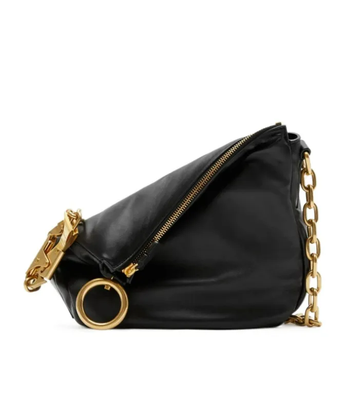 Burberry Knight Chain-Linked Small Shoulder Bag