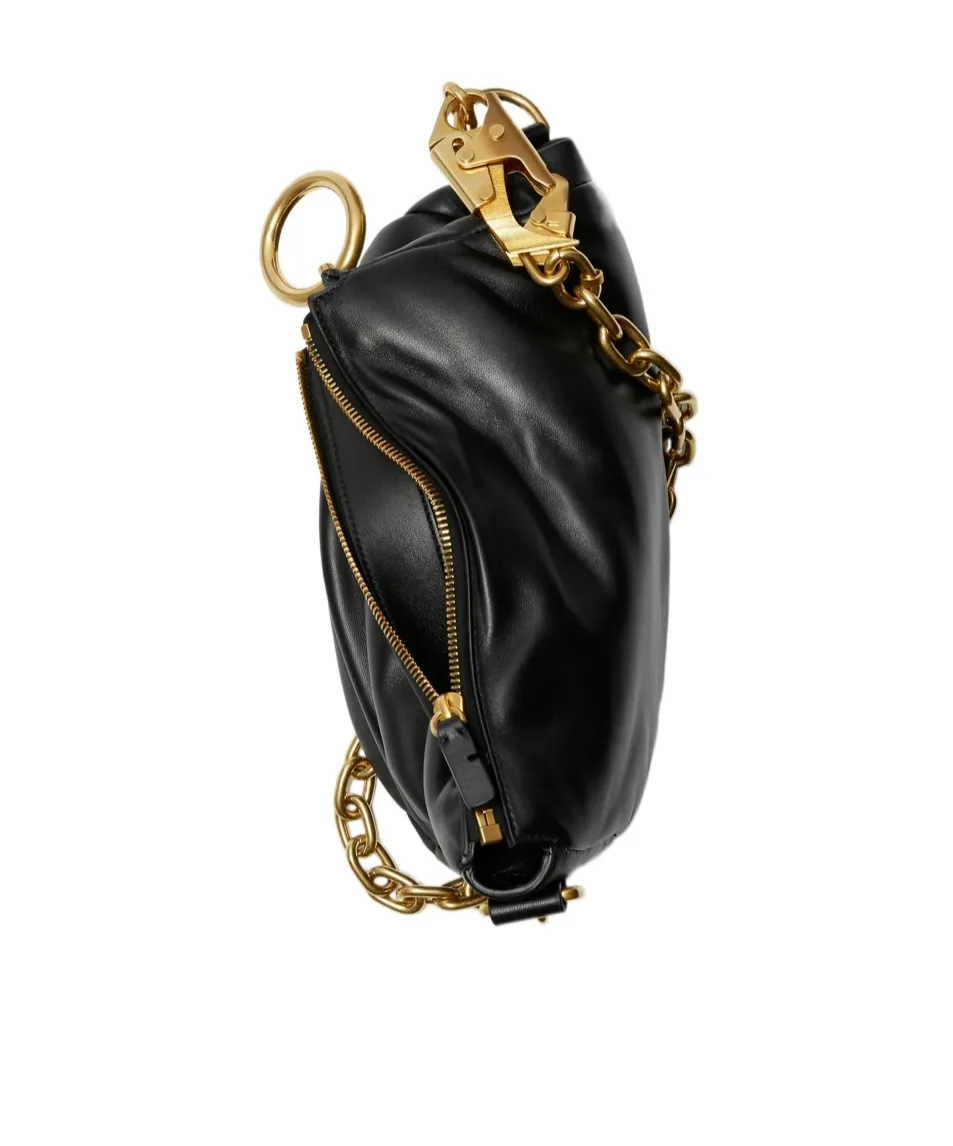 Burberry Knight Chain-Linked Small Shoulder Bag