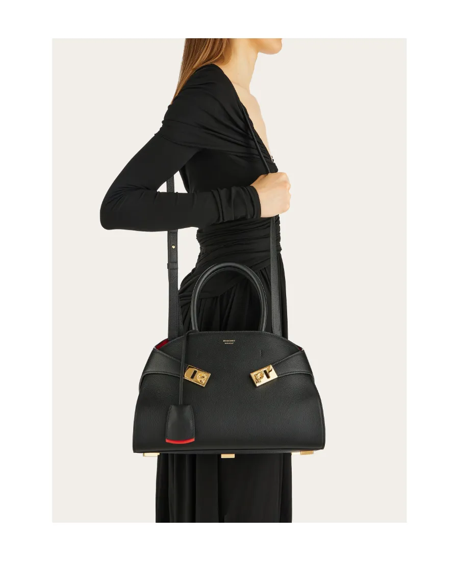 Salvatore Ferragamo Hug Logo Printed Tote Bag