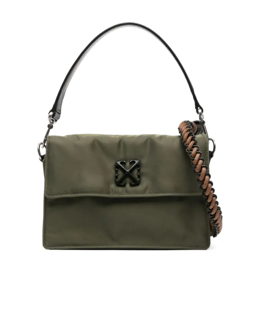 Off-White Jitney 1.4 Logo Plaque Shoulder Bag