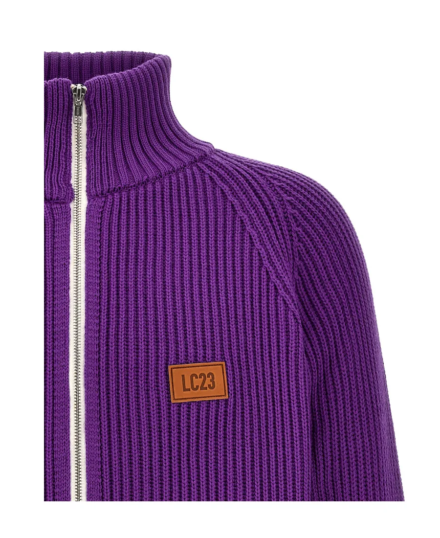 Long-Sleeved Zipper Sweater