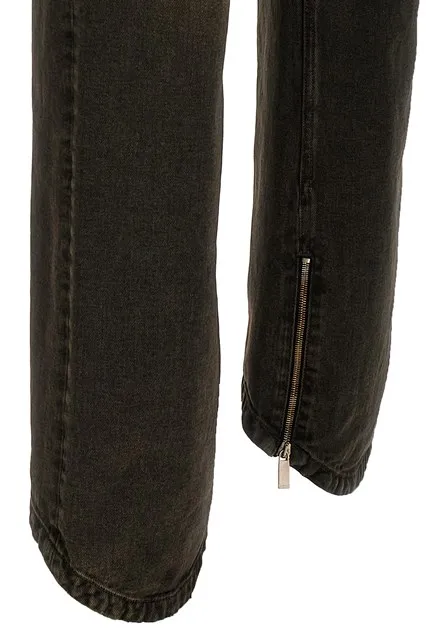 Off-White Relax Round Straight Leg Jeans