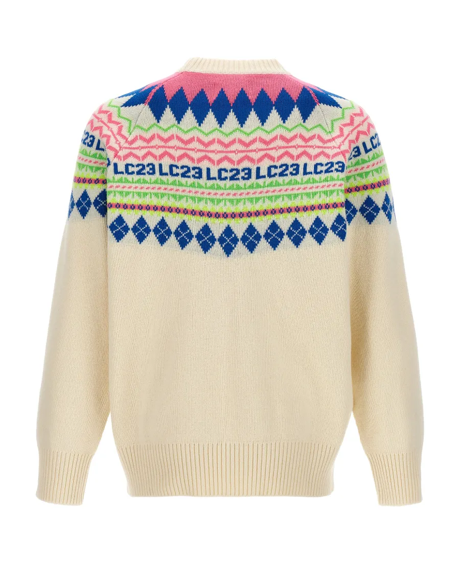 Long-Sleeved Rib Sweater
