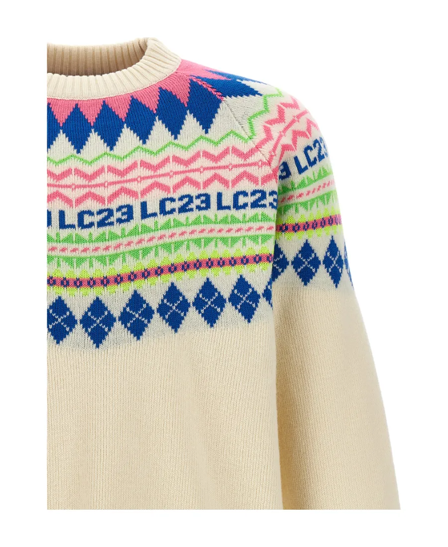 Long-Sleeved Rib Sweater