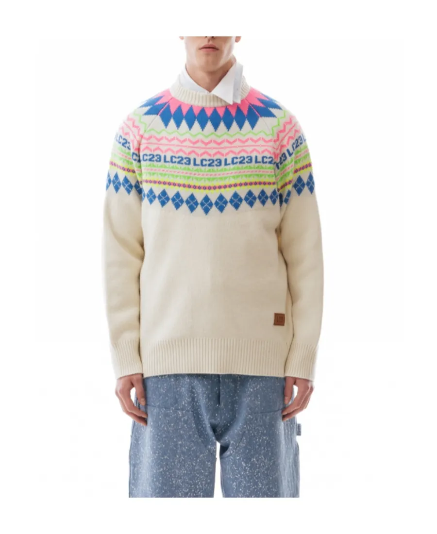 Long-Sleeved Rib Sweater