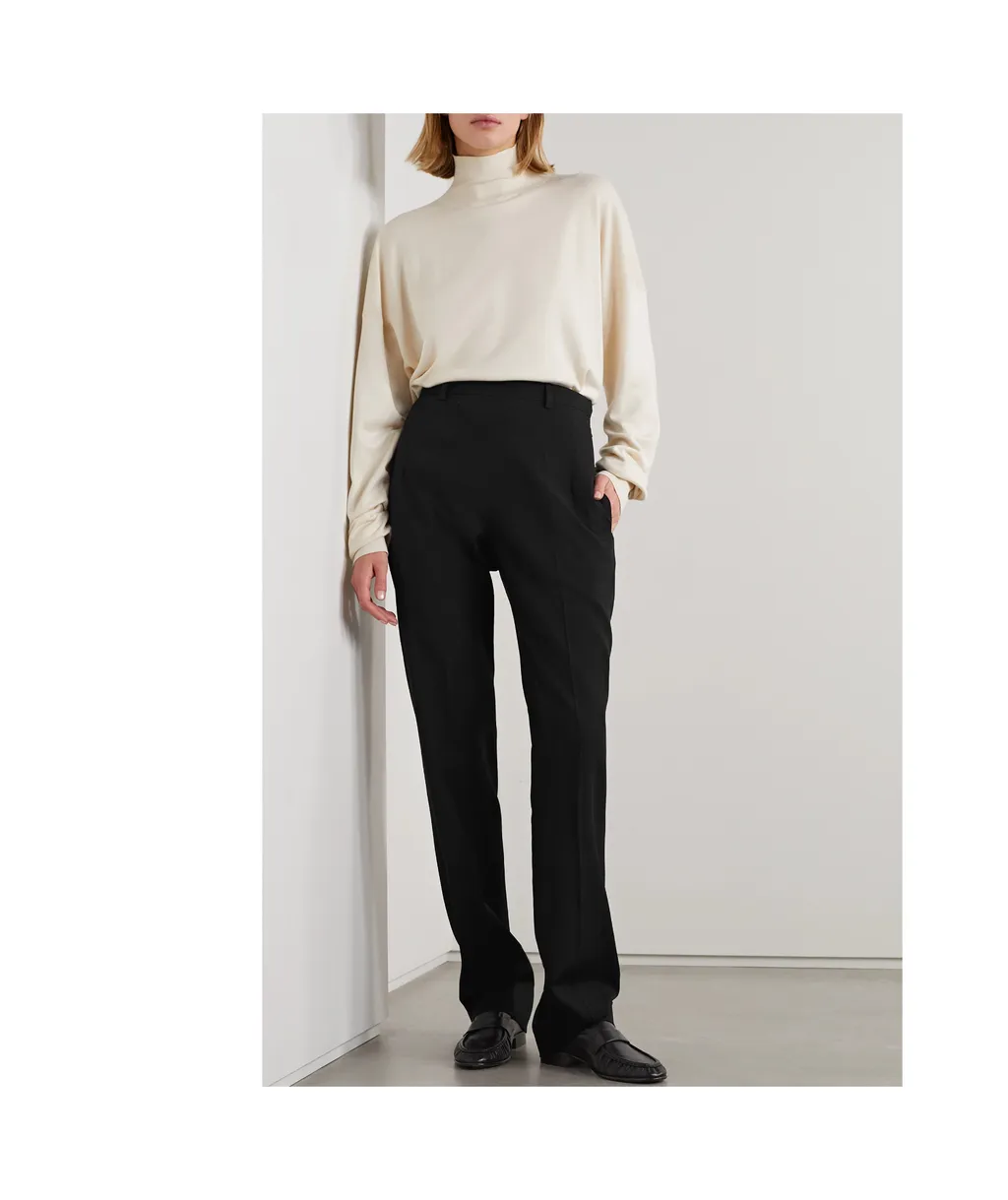 Telemaco Wool Tapered Trousers