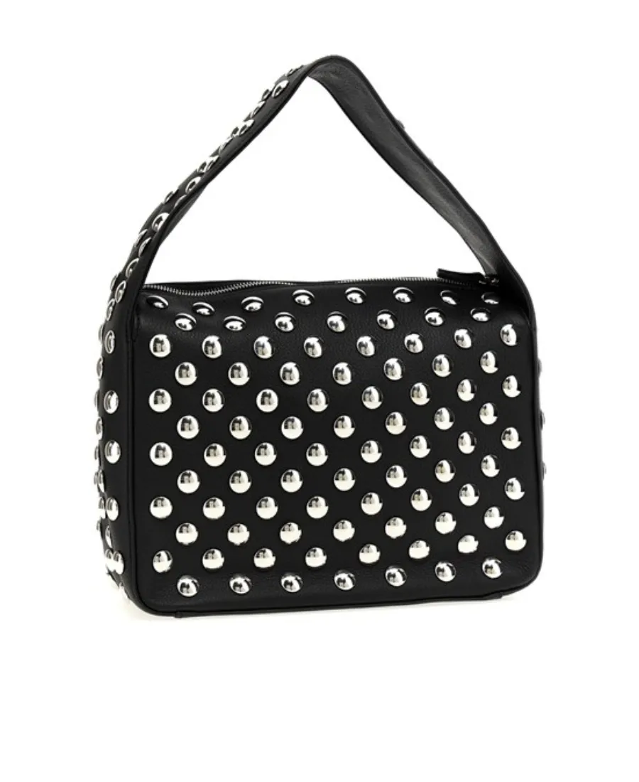 Khaite Elena Studded Small Shoulder Bag