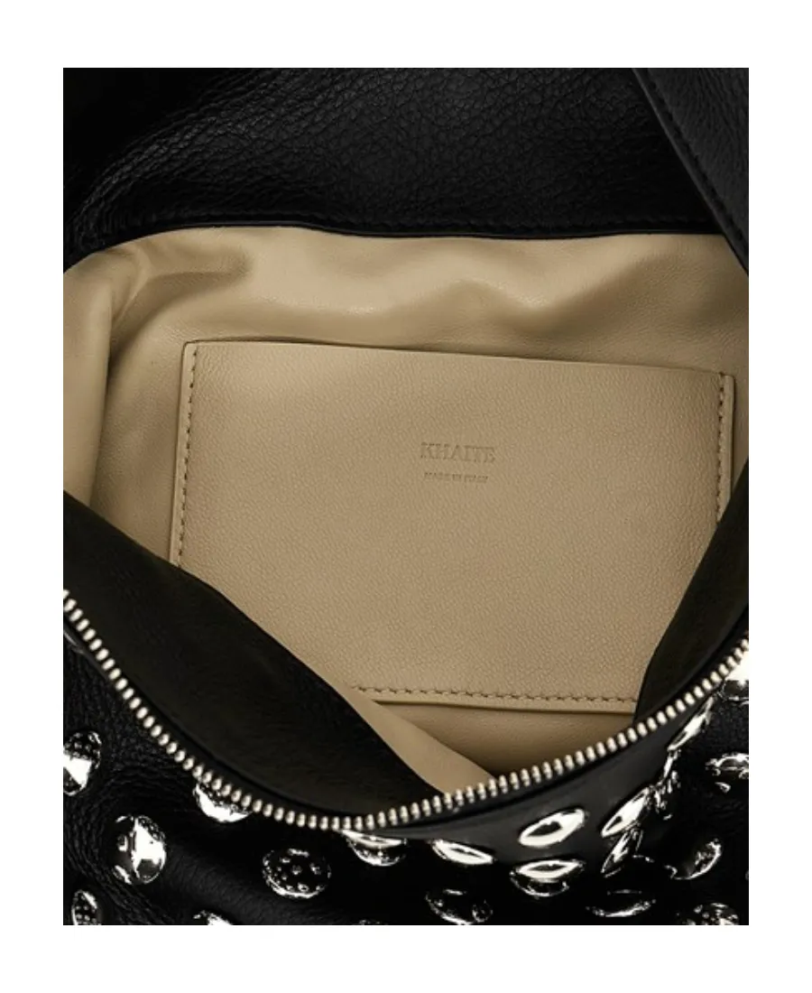 Khaite Elena Studded Small Shoulder Bag