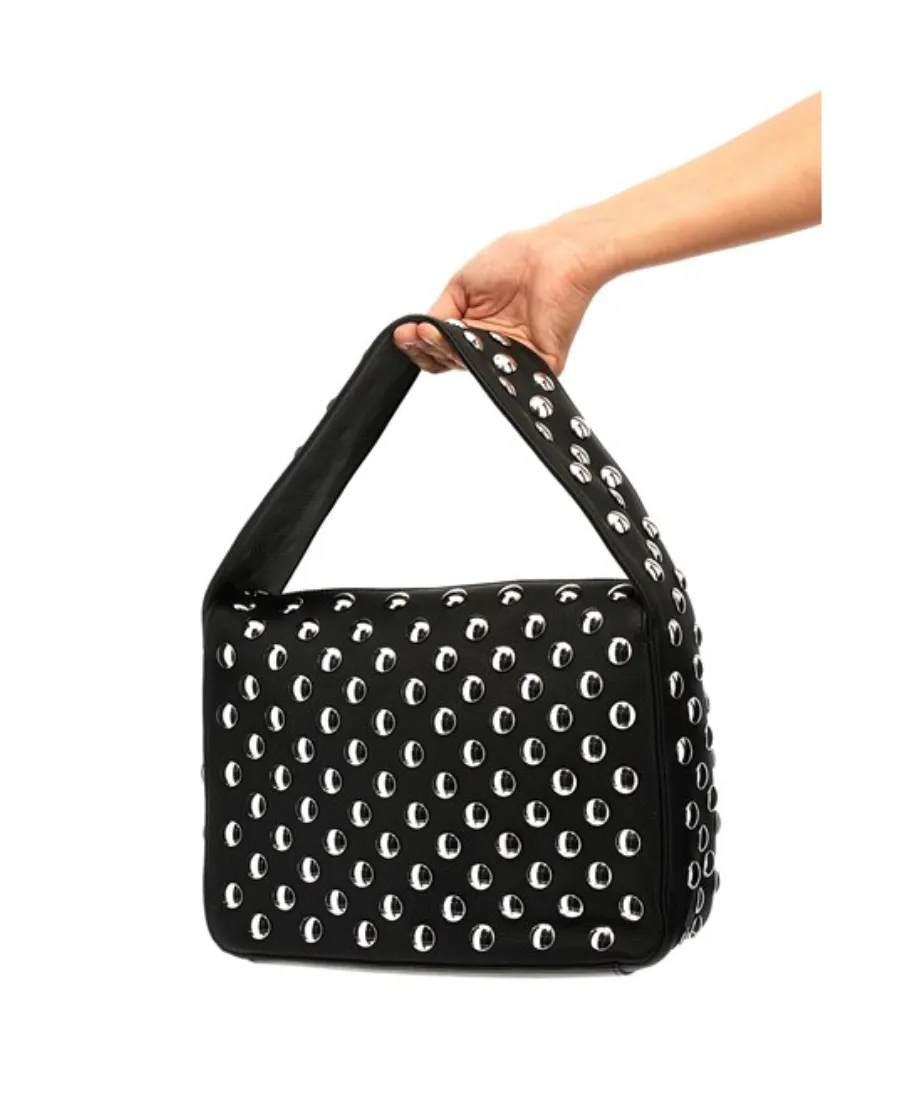 Khaite Elena Studded Small Shoulder Bag