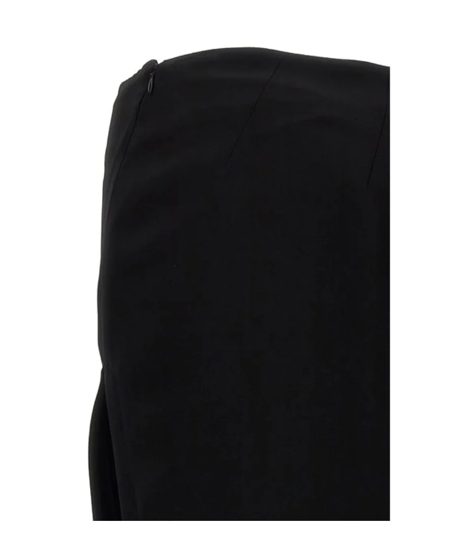 Ann Demeulemeester Janita Asymmetrical Front Split Skirt