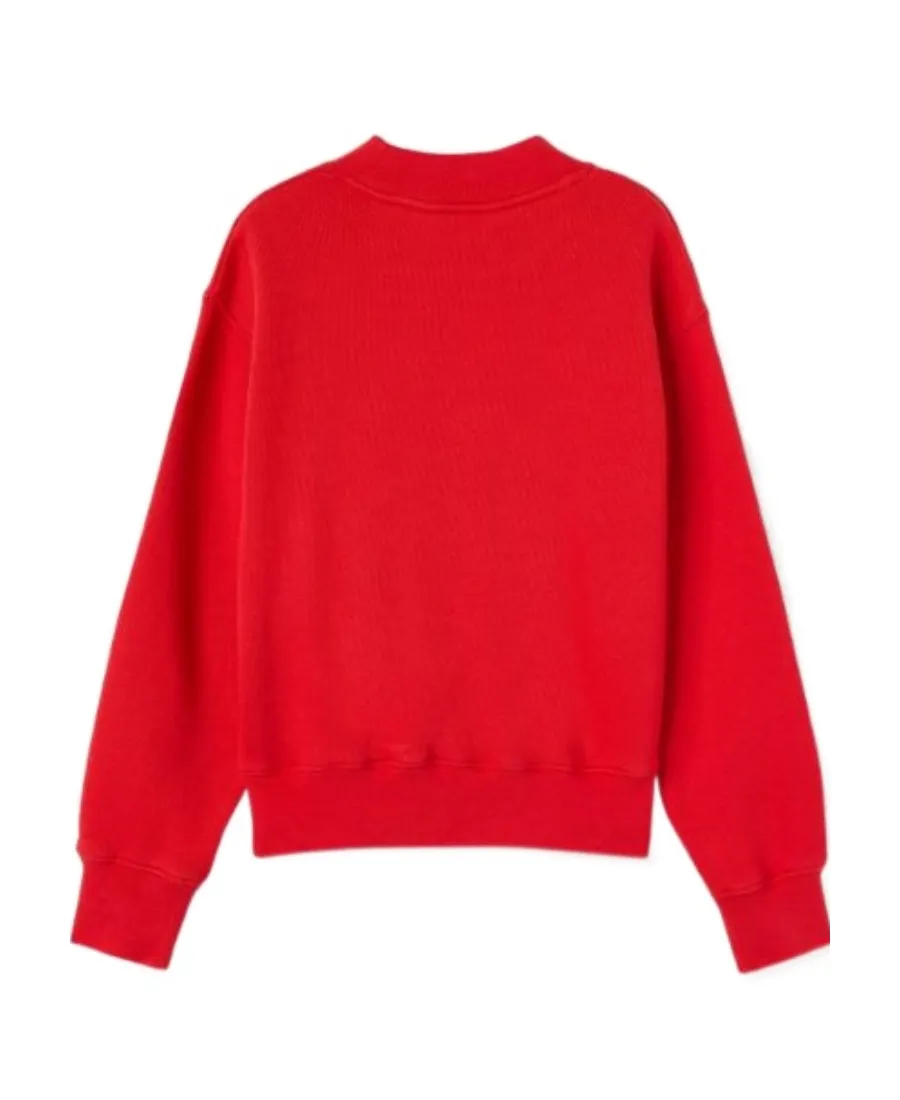 Palm Angels Kids Logo Printed Crewneck Sweatshirt