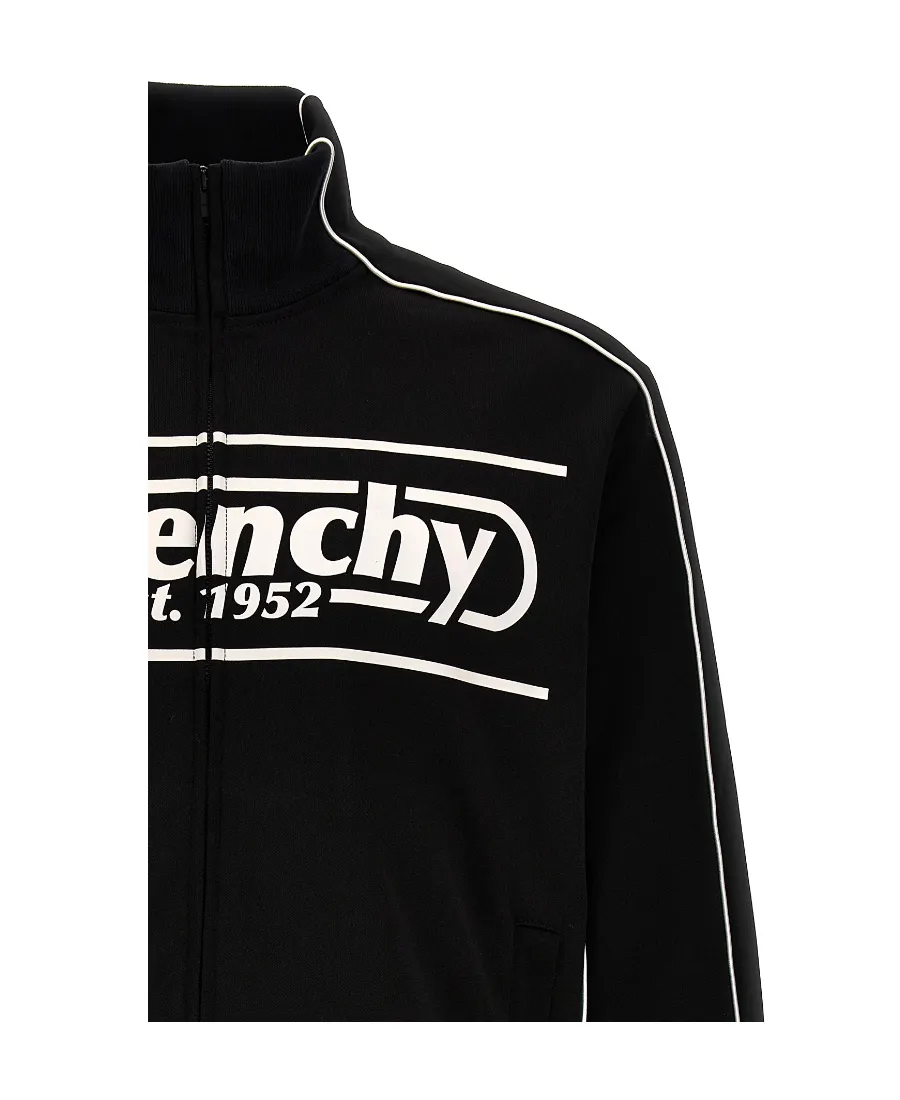 Zipper Sweater With Vertical Collar
