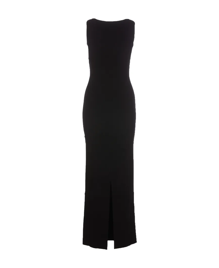Khaite Crewneck Sleeveless Dress