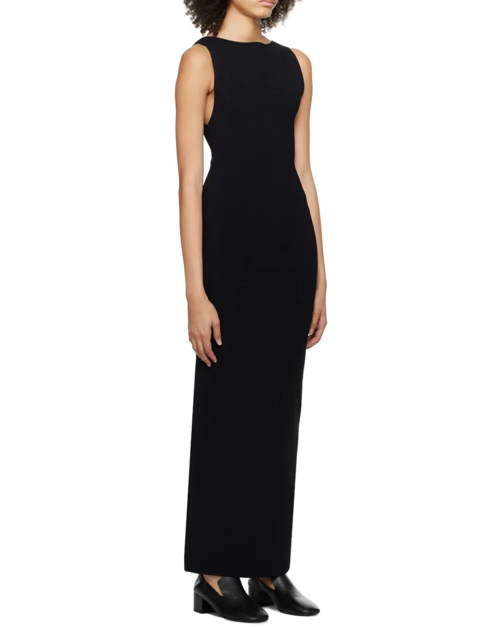 Khaite Crewneck Sleeveless Dress