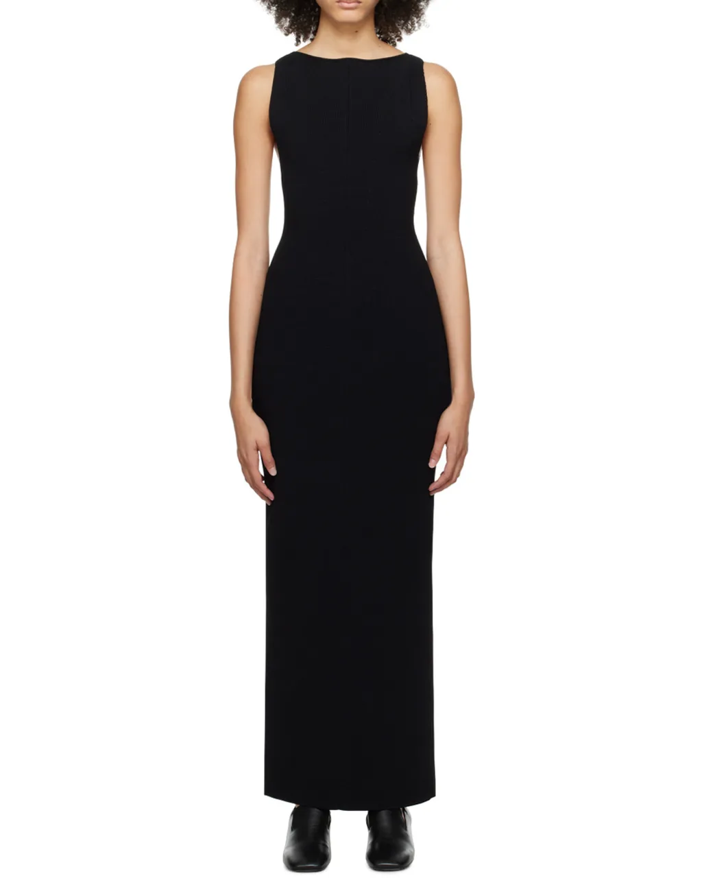 Khaite Crewneck Sleeveless Dress