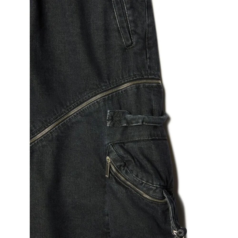 Off-White Zip Detailed Cargo Jeans