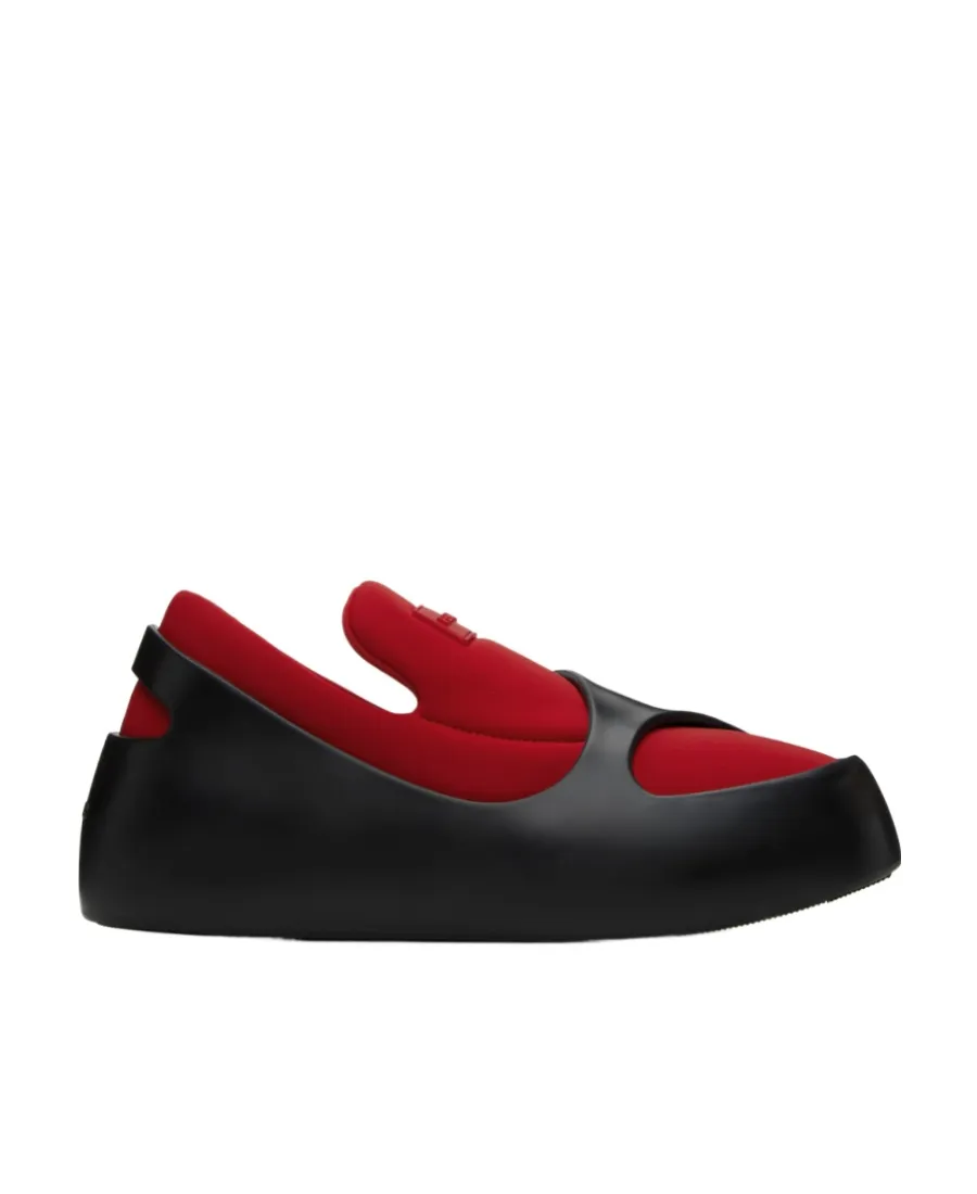 Hybrid Logo-Patch Panelled Sneakers