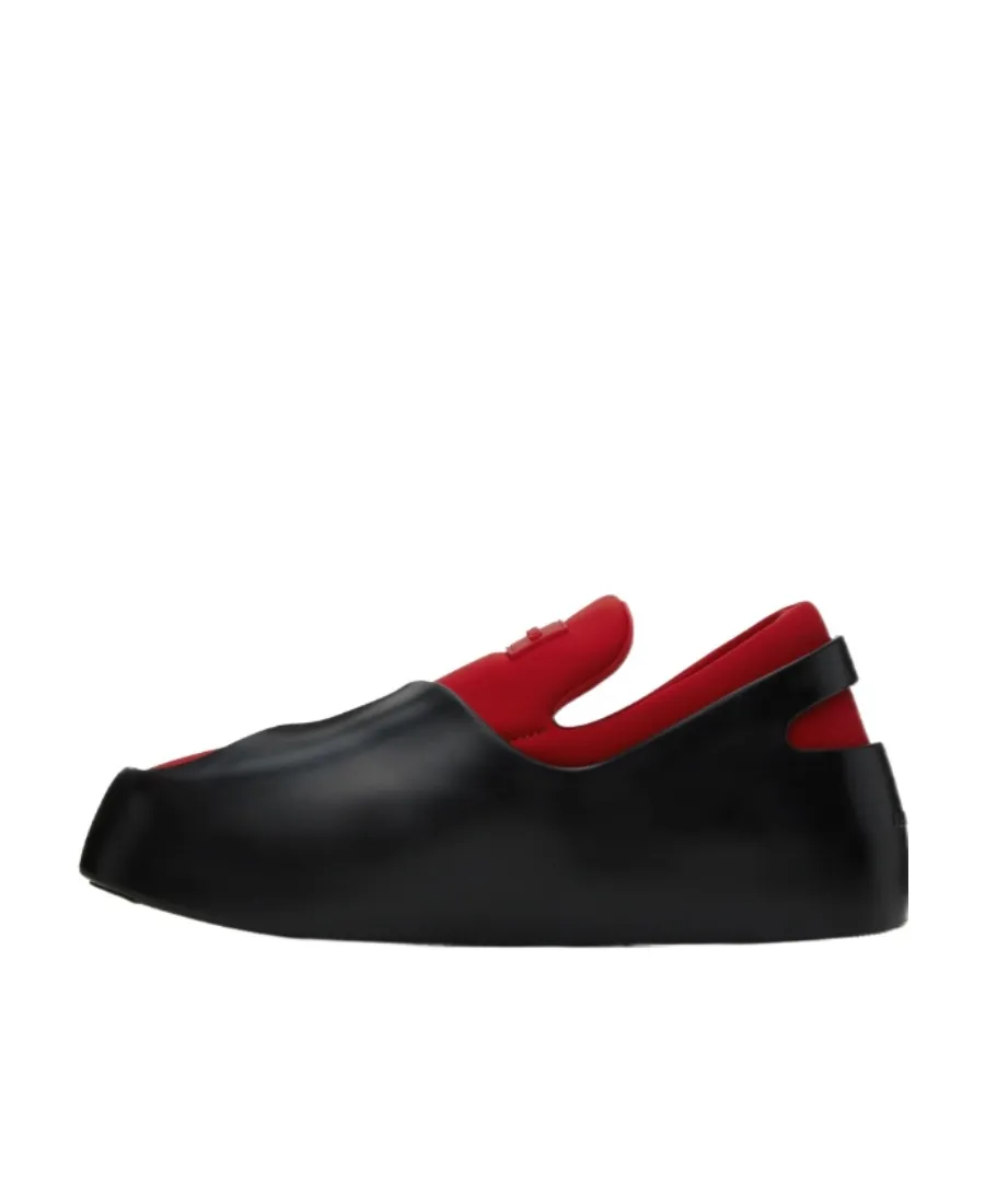 Hybrid Logo-Patch Panelled Sneakers