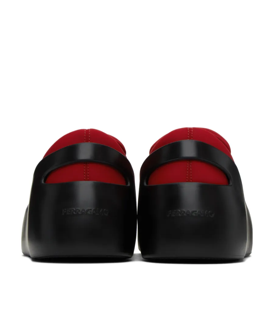 Hybrid Logo-Patch Panelled Sneakers