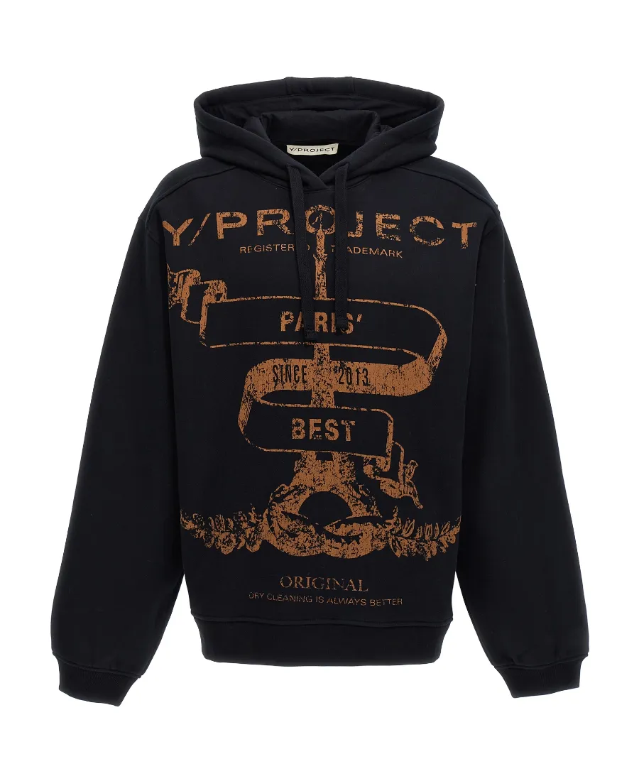 Graphic-Print Organic Cotton Hoodie