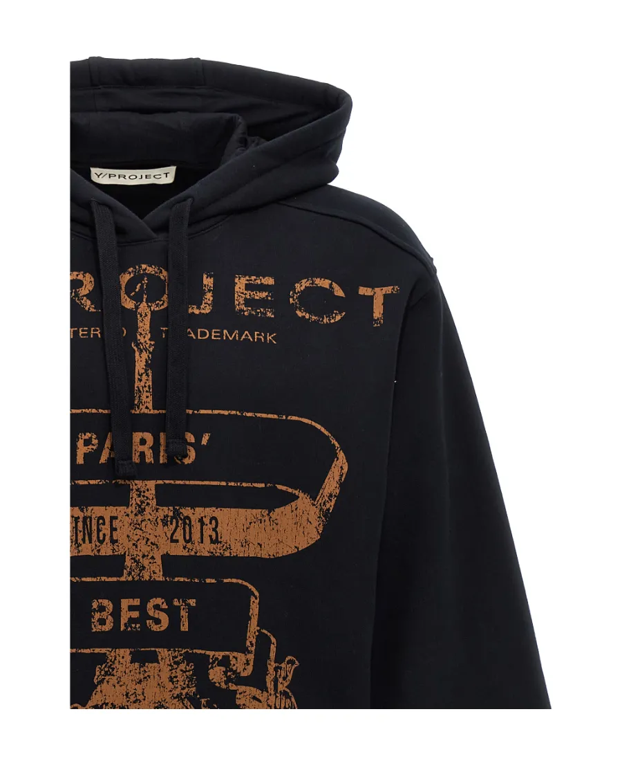 Graphic-Print Organic Cotton Hoodie