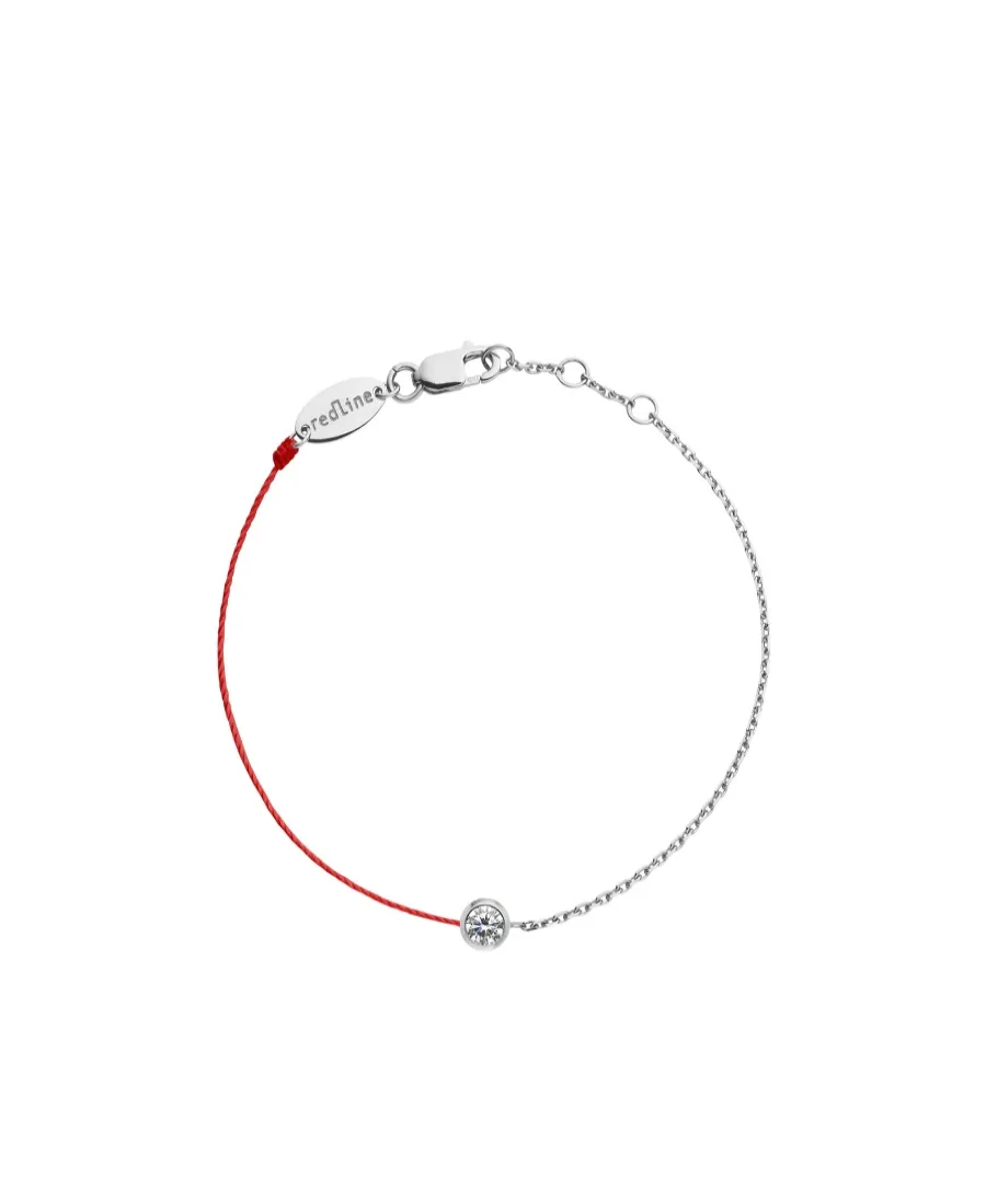 Round Diamond Half-Rope Bracelet