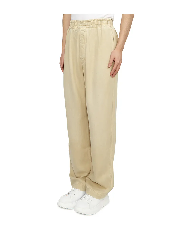 Elastic Waist Casual Pants