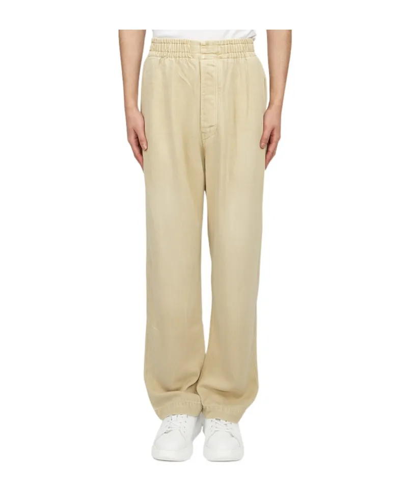 Elastic Waist Casual Pants