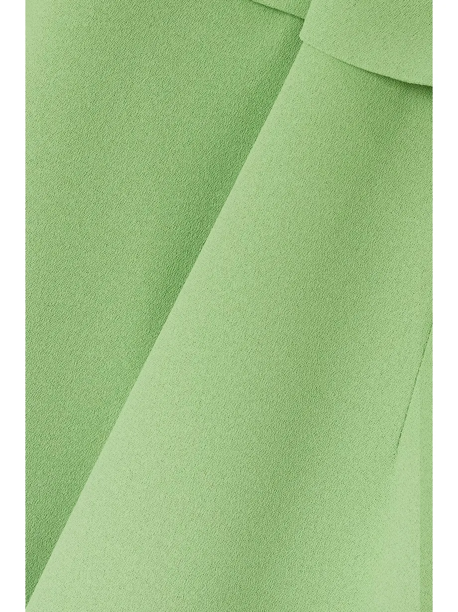 High-Rise Zipper Casual Pants