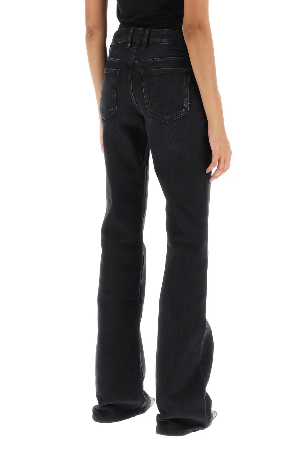 Off-White Bootcut Fit Jeans