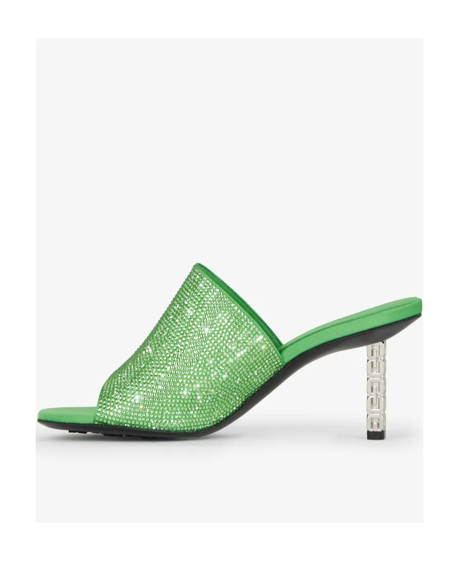 Givenchy G Cube Embellished Mules