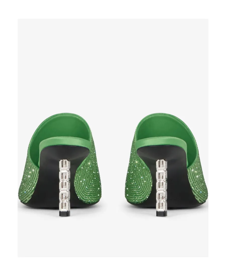 Givenchy G Cube Embellished Mules