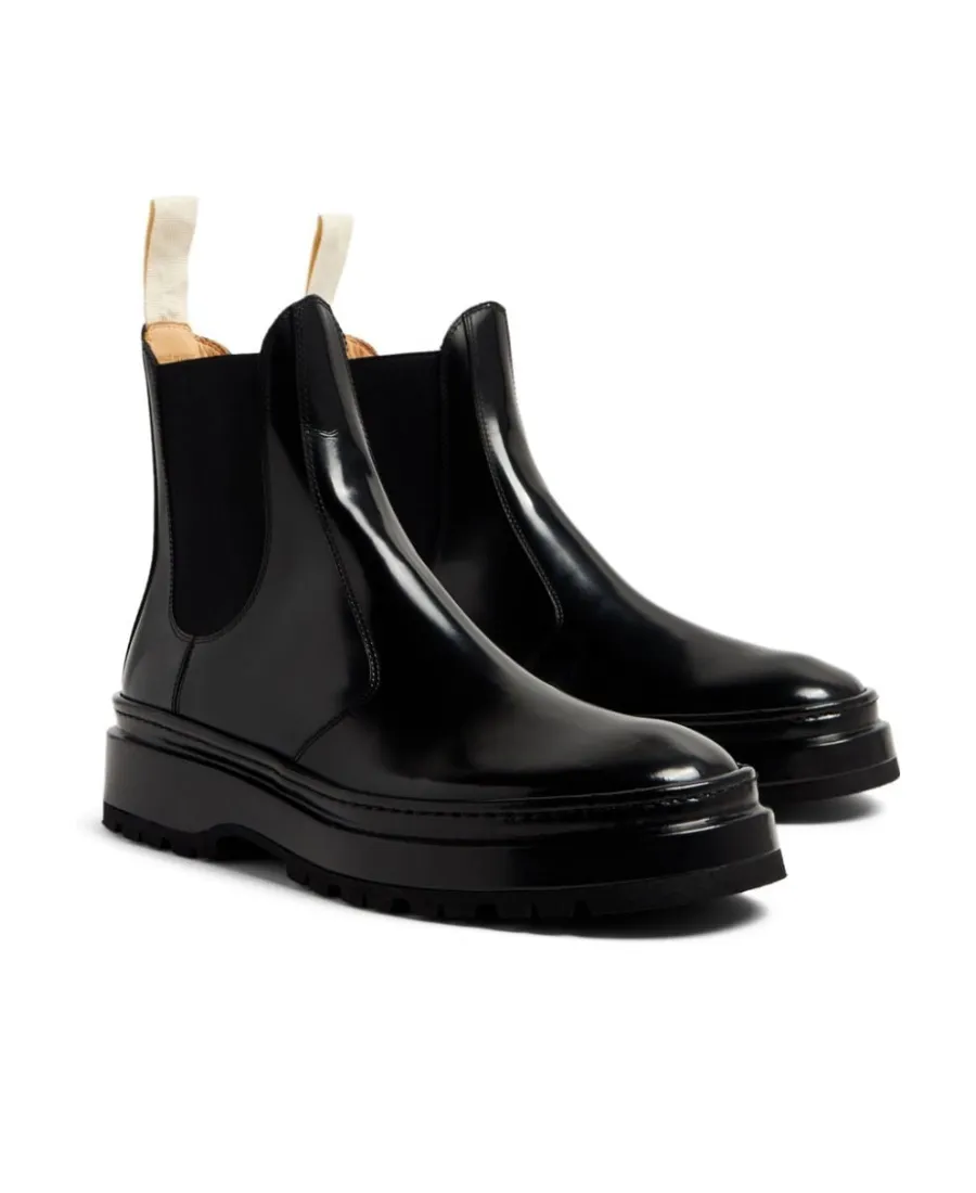 Les Chelsea Pavane Leather Boots