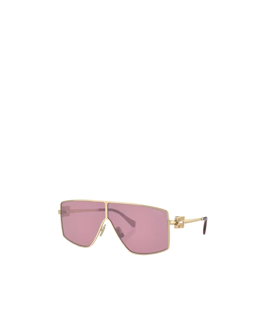 Oversize-Frame Tinted Sunglasses