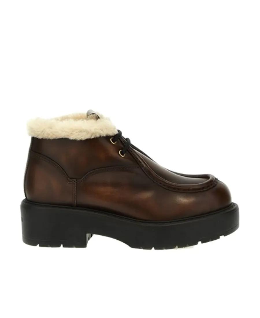 Round-Head Short Boots