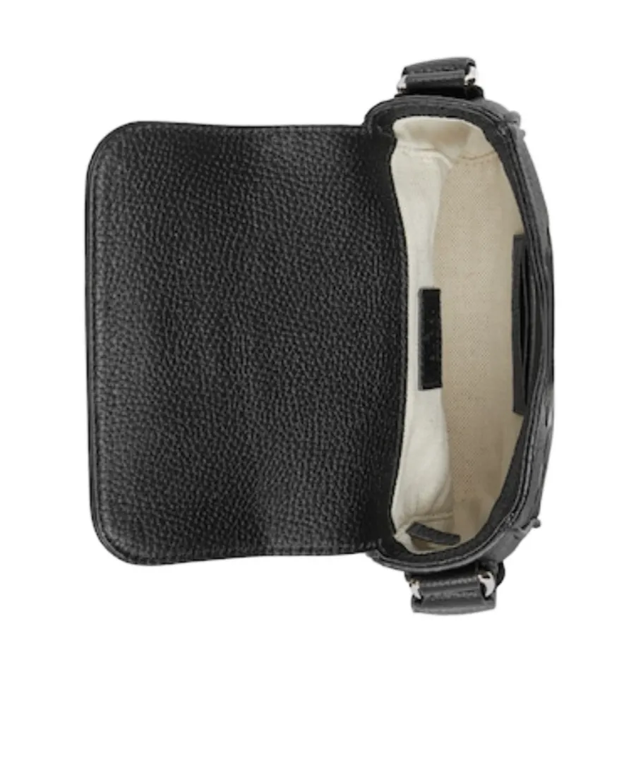 Guccin Small Jumbo Gg Foldover Top Messenger Bag