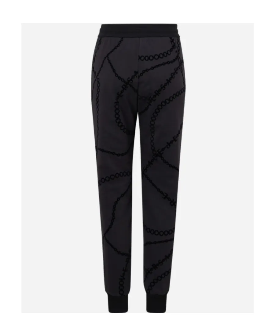Versace Jeans Couture Chain-Printed Drawstring Track Pants