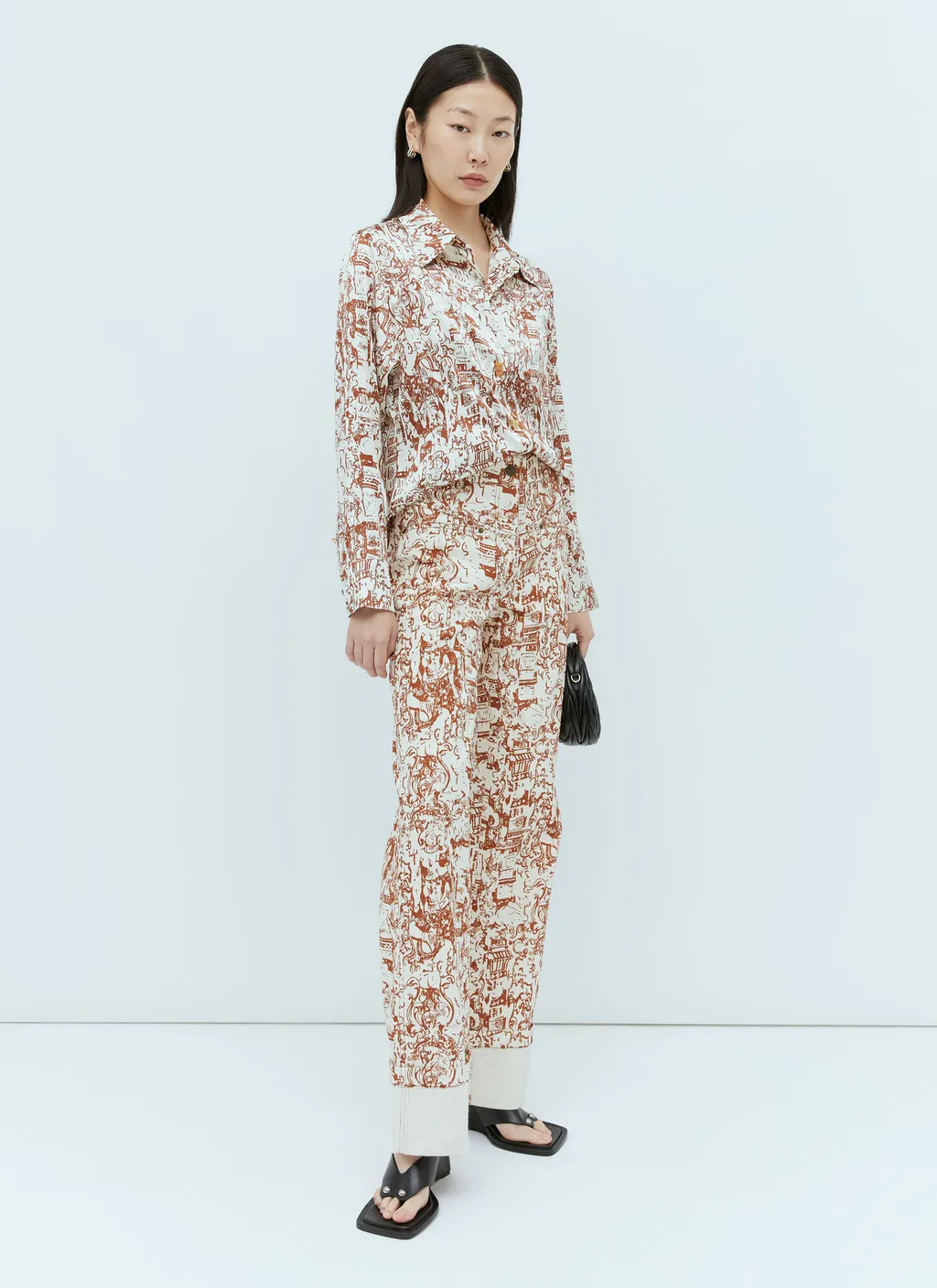Pattern Printed Shirt