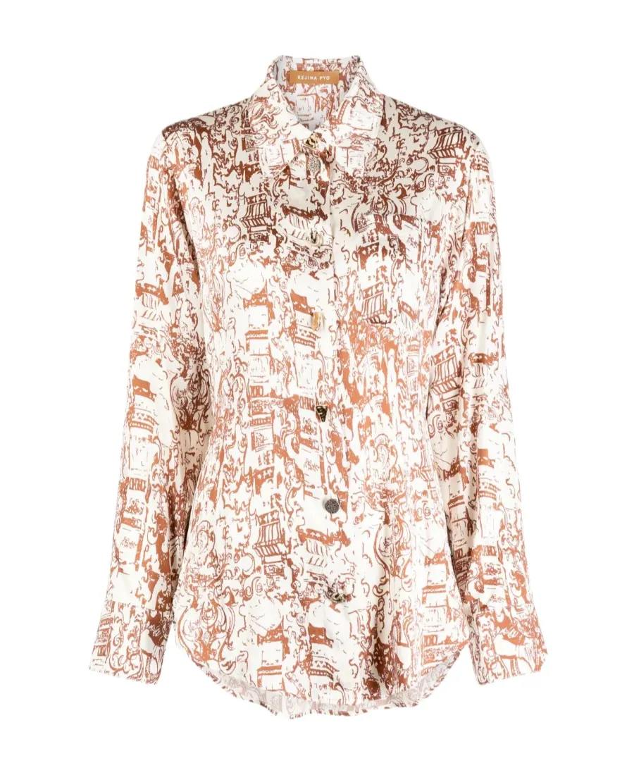 Pattern Printed Shirt