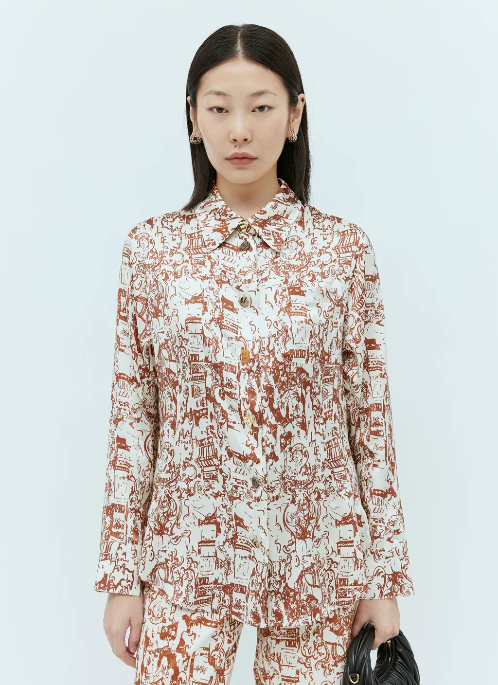 Pattern Printed Shirt
