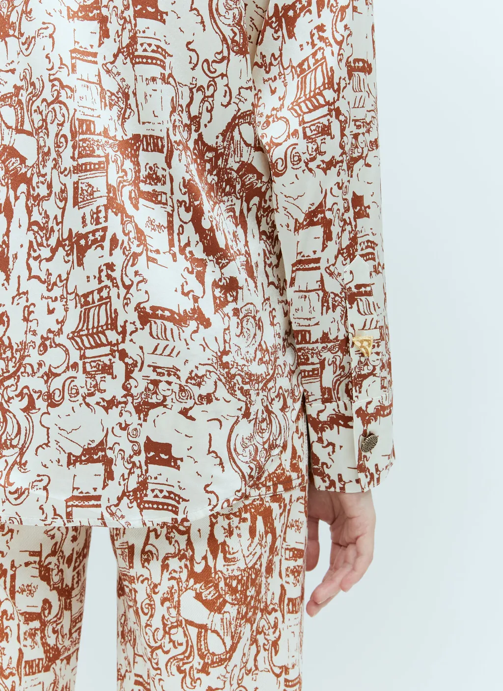 Pattern Printed Shirt
