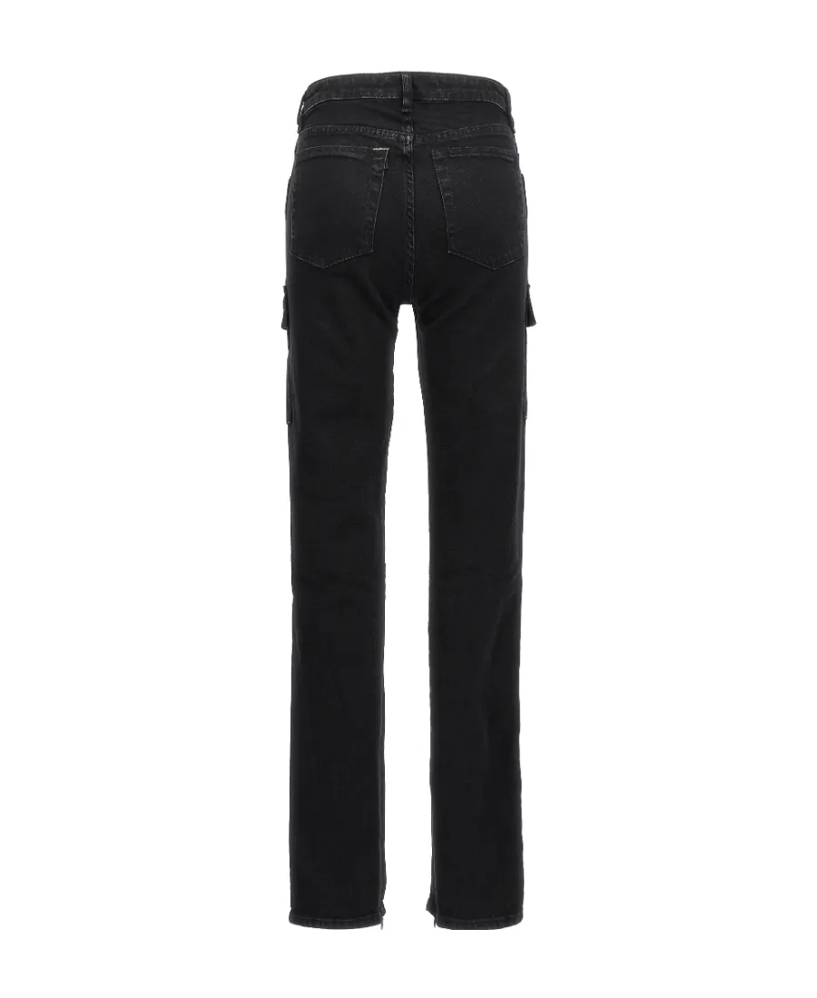 Belt Loop Work Jeans