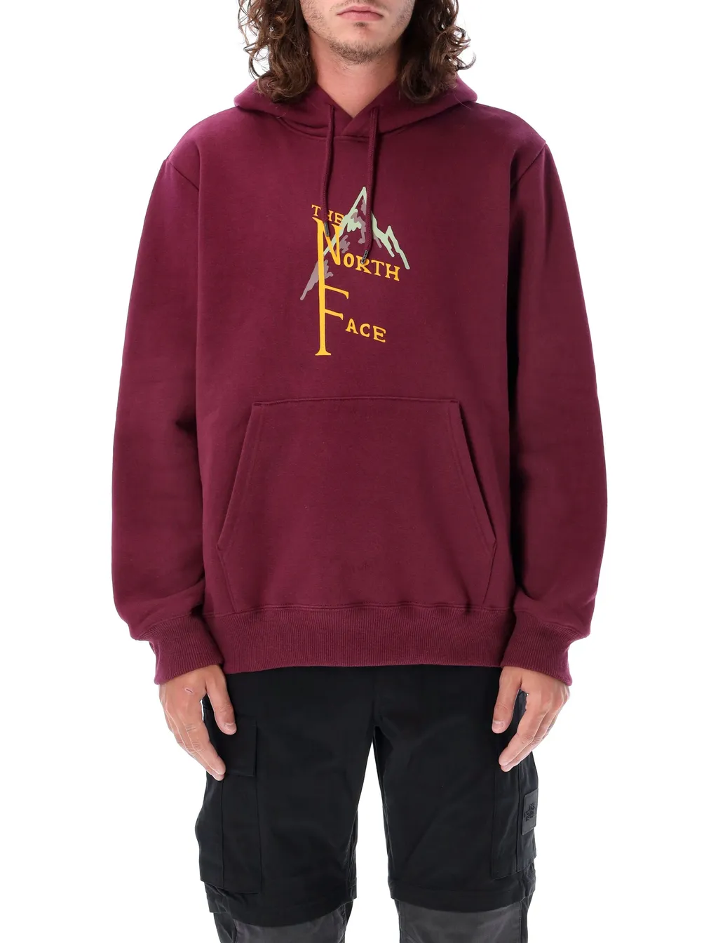 The North Face Logo Printed Drawstring Hoodie