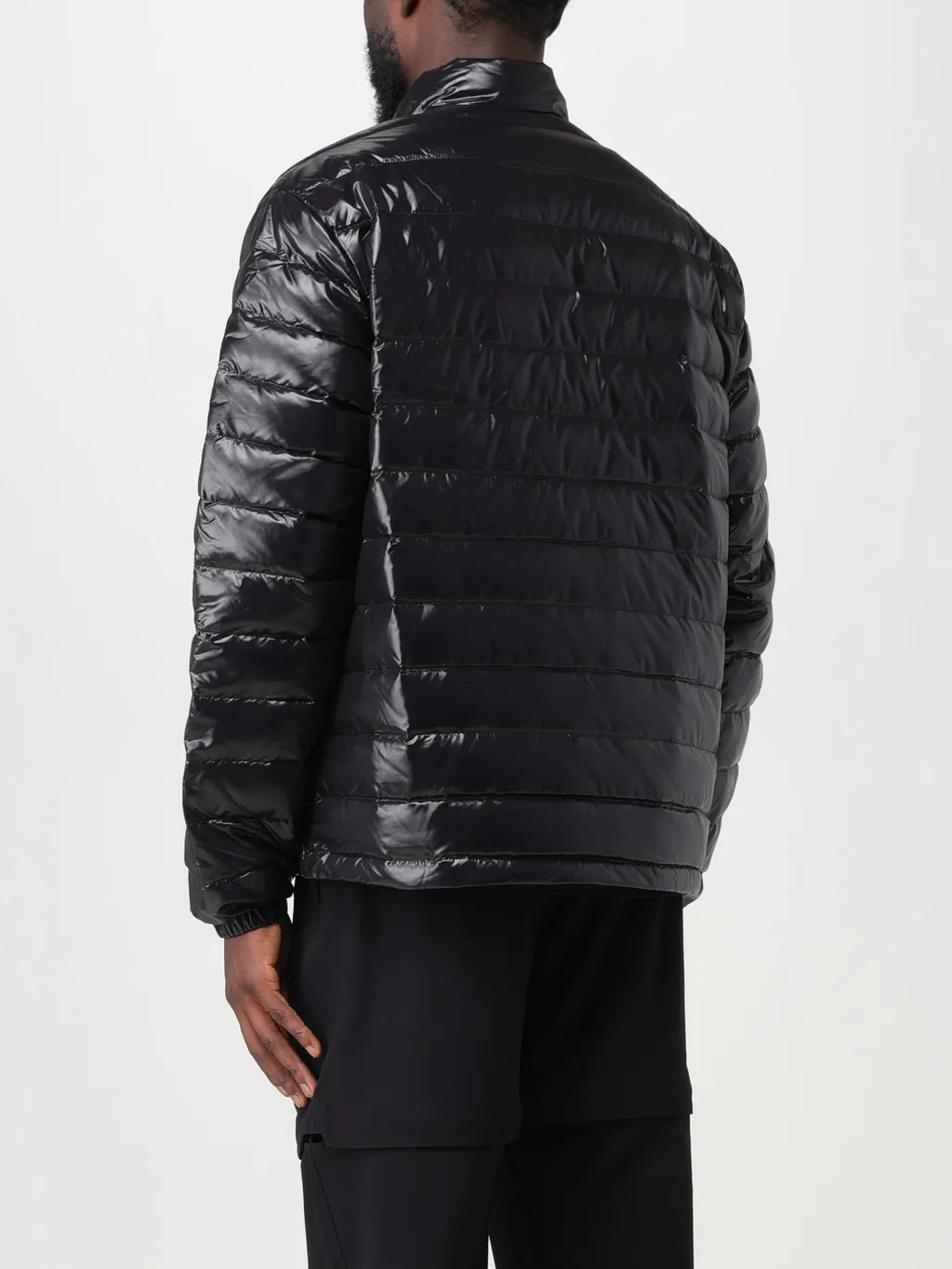 Logo Patch Quilted Cotton Suit