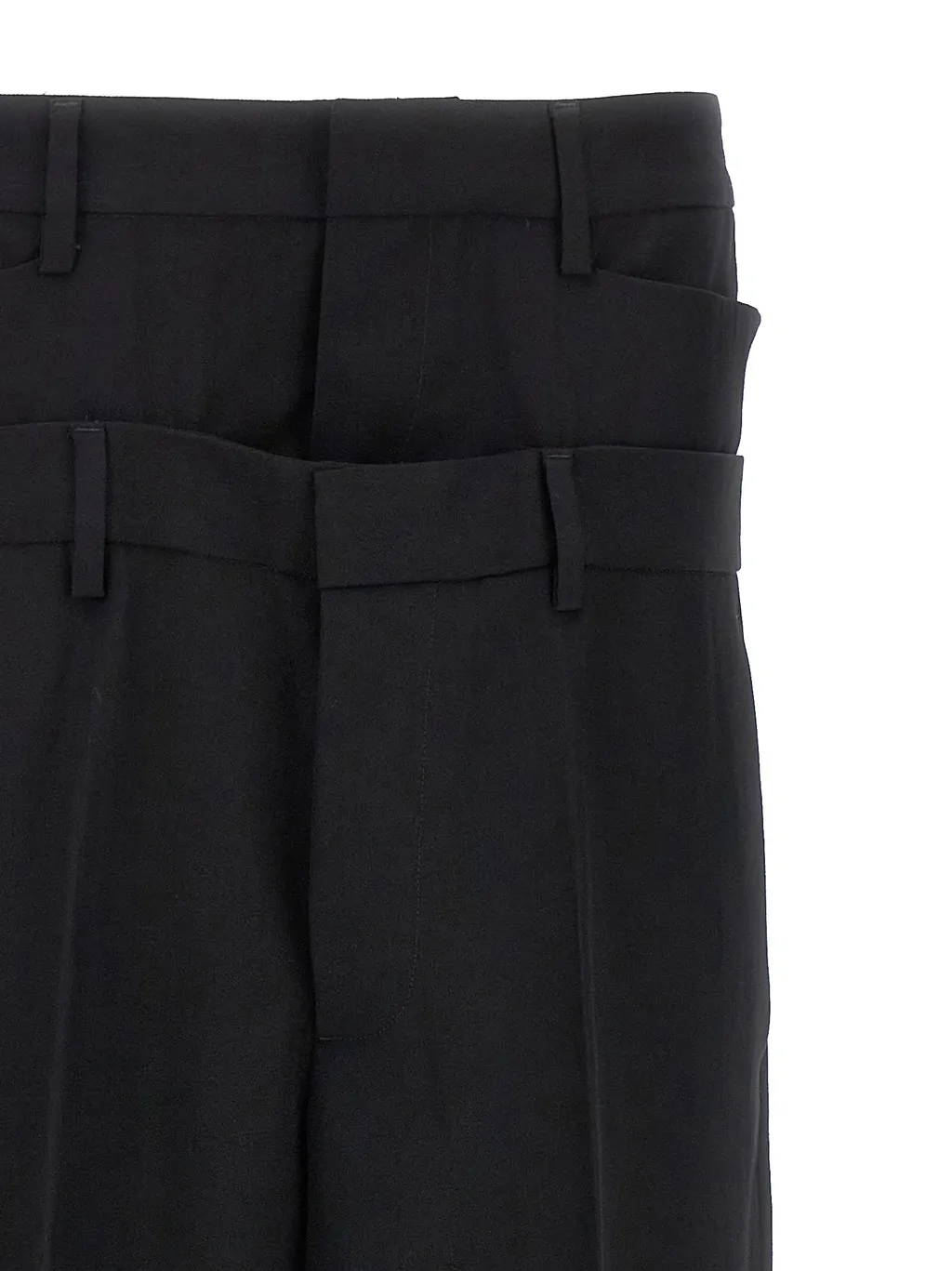 Dsquared2 Logo Detailed Wide-Leg Trousers