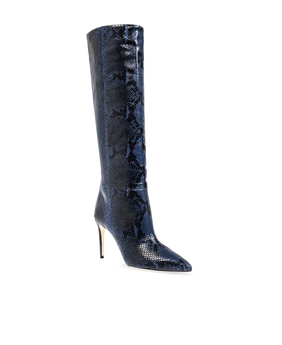 Paris Texas Animal Motif Knee-Length Boots