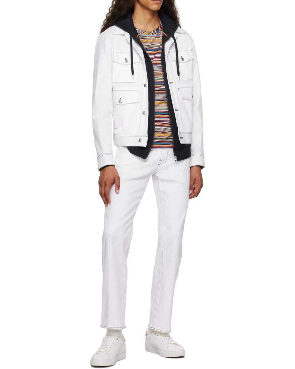 Paul Smith Jersey Zip Lounge Hoodie